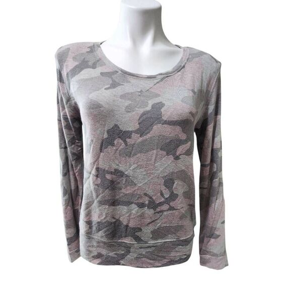 Workshop Republic long sleeve top muted cammo pink gray long sleeve medium - Picture 1 of 8